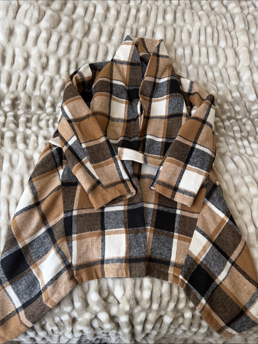 NEW winter poncho